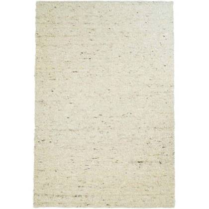 Tapeso Wollen vloerkleed handweef Veve - beige|crème - 250x340 cm