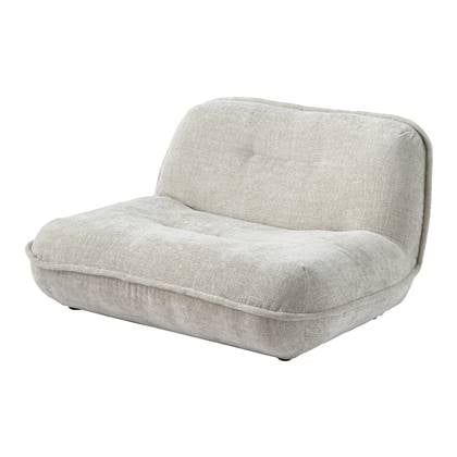 POLSPOTTEN Puff Loveseat - Ecru Beige