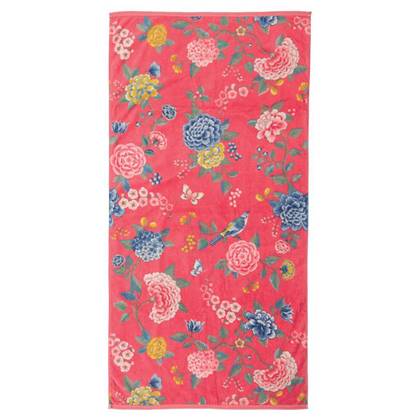 Pip Studio Good Evening Handdoek 70 x 140 cm - Koraal