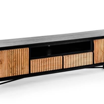 Hoyz Collection - TV-meubel B420 Acacia Pure - 180x40x50