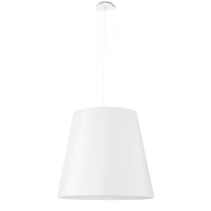 Light Your Home Carroll Kroonluchter - Ø 50 Cm - Metaal - 3xE27 - Woonkamer - Eetkamer - Wit