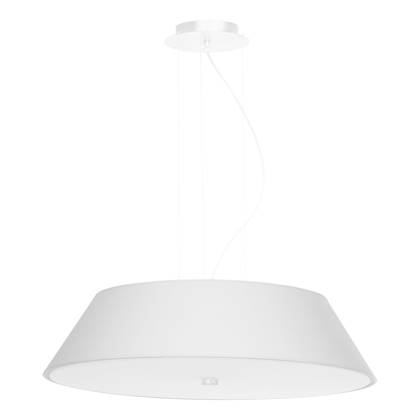 Light Your Home Tranquil Bay Kroonluchter - Ø 60 Cm - Metaal - 5xE27 - Woonkamer - Eetkamer - Wit