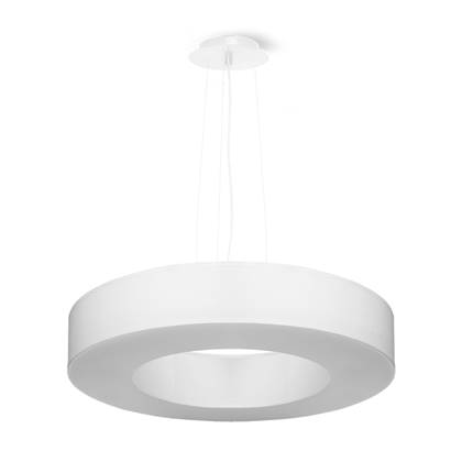 Light Your Home Truman Kroonluchter - Ø 50 Cm - Metaal - 5xE27 - Woonkamer - Eetkamer - Wit