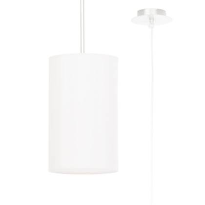 Light Your Home Demelza Kroonluchter - Ø 15 Cm - Metaal - 1xE27 - Woonkamer - Eetkamer - Wit