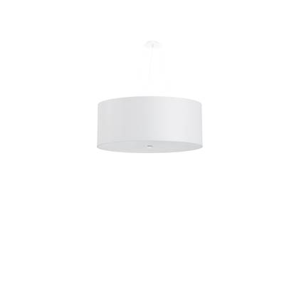 Light Your Home Dryden Kroonluchter - Ø 70 Cm - Metaal - 6xE27 - Woonkamer - Eetkamer - Wit