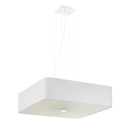 Light Your Home Alba Kroonluchter - Ø 55 Cm - Metaal - 5xE27 - Woonkamer - Eetkamer - Wit