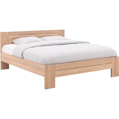 Goossens Bedframe Aberson, 160 x 210 cm met laag voetbord