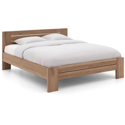 Goossens Bedframe Aberson, 180 x 200 cm met laag voetbord