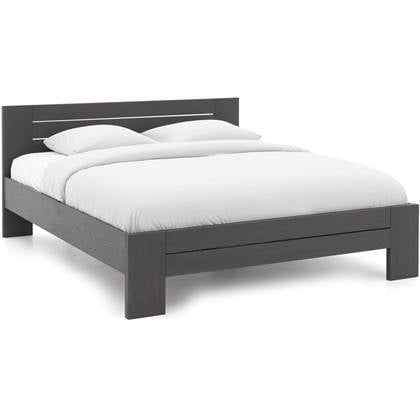 Goossens Bedframe Aberson, 140 x 200 cm met laag voetbord