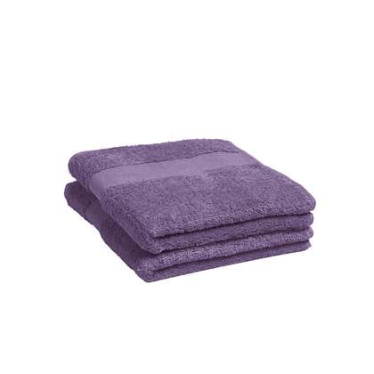 Yumeko handdoeken terry purple 50x100 2 st