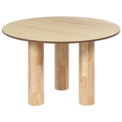 Beliani - ORIN - Eettafel - Lichte houtkleur - MDF