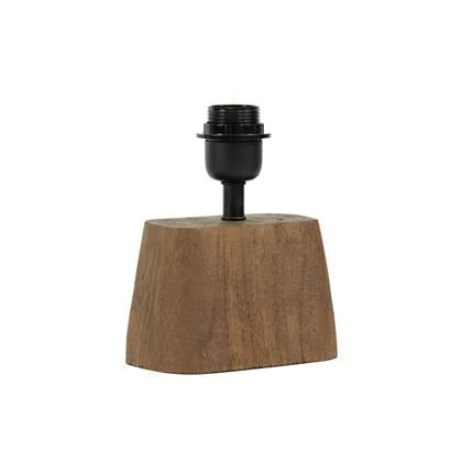 Light&living Lampvoet 16x10x11 cm KARDAN hout donker bruin