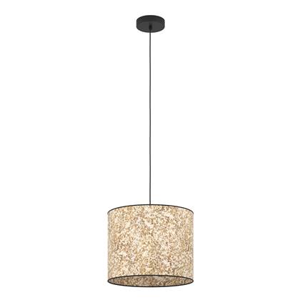 EGLO Butterburn Hanglamp - E27 - Ø 36 cm - Zwart|Wit|Groen