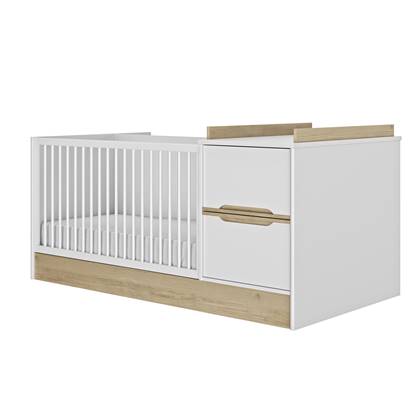 Galipette - Meegroeibed Mia 70x140 tot 90x200 - wit