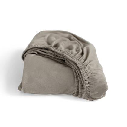 Cinderella - Hoeslaken (tot 25 cm) - Double Jersey - 160x200|210|220 Taupe