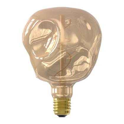 Calex Organic Neo Goud - E27 LED Lamp - Filament Lichtbron Dimbaar - 4W - Warm Wit Licht