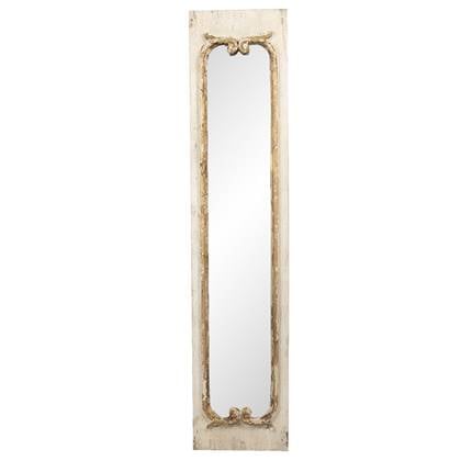 Clayre & Eef Spiegel 33x149 cm Beige Hout