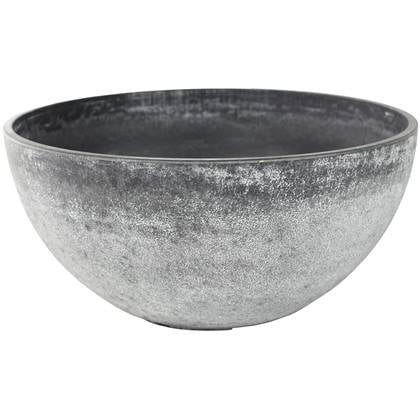 Ter Steege Bloempot schaal - kunststof - - D55xH23 cm Grijs