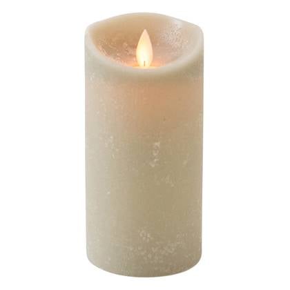 Anna's Collection Led stompkaars - taupe - H15 x D7,5 cm