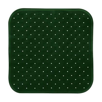 MSV Douche|bad anti-slip mat badkamer - rubber - - 54 x 54 cm Groen