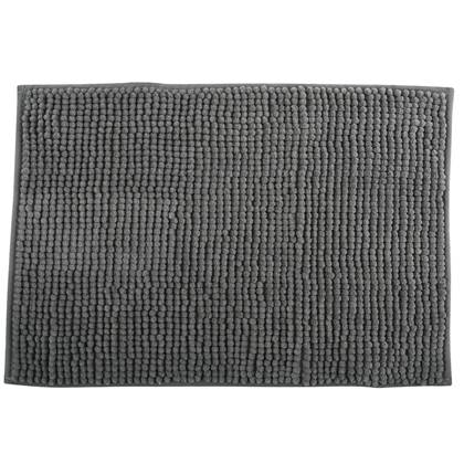 MSV Badkamerkleed|badmat voor op de vloer - - 60 x 90 cm Grijs