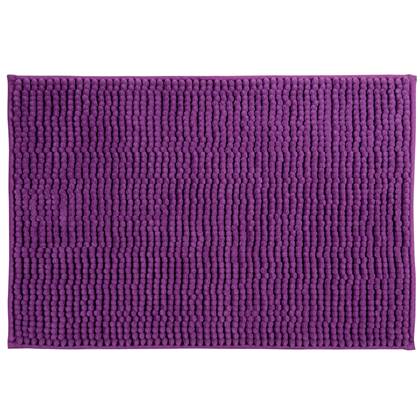 MSV Badkamerkleed|badmat voor op de vloer - - 60 x 90 cm Paars