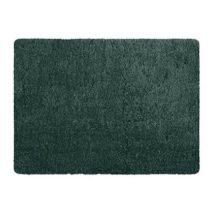 MSV Badkamerkleedje|badmat voor op vloer - donker - 50 x 70 cm Groen