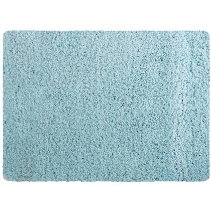 MSV Badkamerkleedje|badmat voor op vloer - licht - 50 x 70 cm Blauw