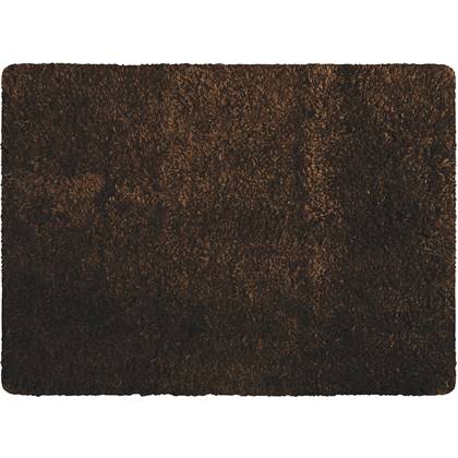 MSV Badkamerkleedje|badmat voor op vloer - - 50 x 70 cm Bruin