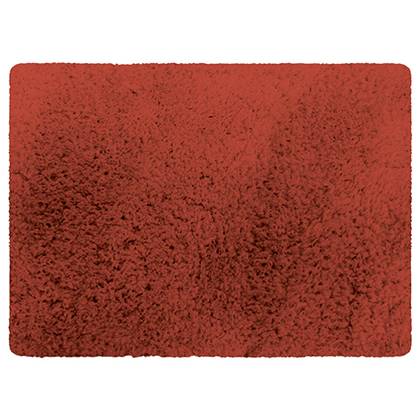 MSV Badkamerkleedje|badmat voor op vloer - terracotta - 50 x 70 cm Bruin