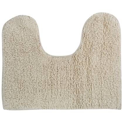 MSV WC|Badkamerkleed|badmat voor op de vloer - creme wit - 45 x 35 cm Crème