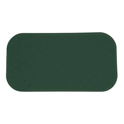 MSV Douche|bad anti-slip mat badkamer - rubber - - 36 x 97 cm Groen