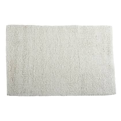 MSV Badkamerkleedje|badmat vloer - ivoor - 40 x 60 cm Wit