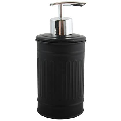 MSV Zeeppompje|dispenser - Industrial - metaal - - 17 cm Zwart