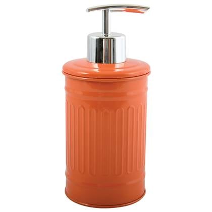 MSV Zeeppompje|dispenser - Industrial - metaal - oranje - 17 cm