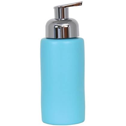 MSV Zeeppompje|dispenser Kyoto - keramiek - pastel |zilver - 18 c Blauw
