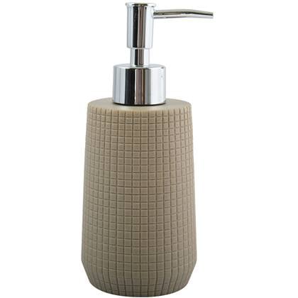 MSV Zeeppompje|dispenser - Squares - kunststeen - - 7 x 18 cm Taupe