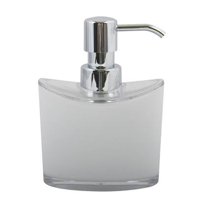 MSV Zeeppompje|dispenser Aveiro - PS kunststof - - 11 x 14 cm Wit
