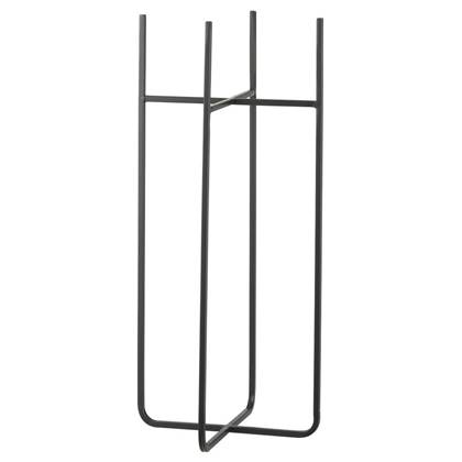 Mica Decorations bloempot plantenstandaard|verhoger - zwart - H55 x B2