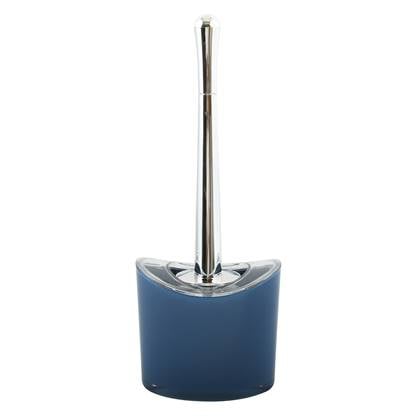 MSV Toiletborstel houder|wc-borstel Aveiro - kunststof - donker Blauw