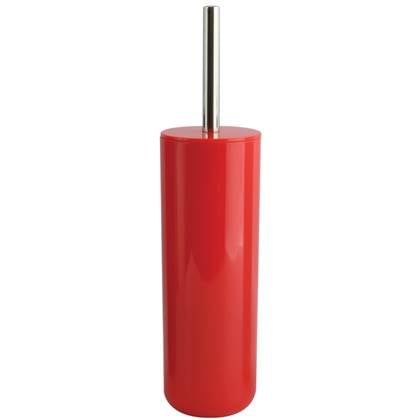 MSV Porto Toilet|wc-borstel houder - kunststof - - 38cm Rood