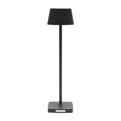 Riviera Maison Tafellamp zwart, LED lamp RM Luminee USB Aluminium