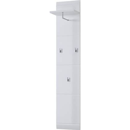 Germania Kapstok Paneel Adana - H152 X B30 X D23 Cm - Wit