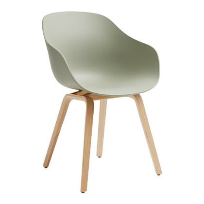 HAY About a Chair AAC222 Stoel Oak Pastel Green