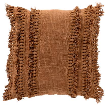 Dutch Decor kussenhoes FARA - 45x45 cm Tobacco Brown Bruin