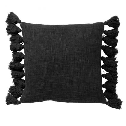 Dutch Decor kussenhoes RUBY - 45x45 cm Raven Zwart