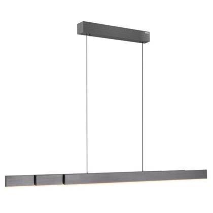 Paul Neuhaus Hanglamp e-Lift + e-Slide L 120-200 cm donker grijs