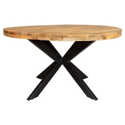 Starfurn Eetkamertafel Denver | Rond | Mangohout | 120 cm