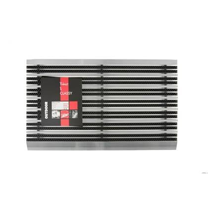 MD Entree - Schoonloopmat - Avanti Style - Antraciet - 45 x 75 cm Zwart