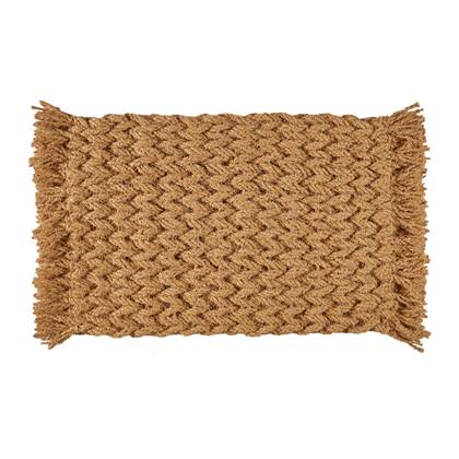 MD Entree - Deurmat - Kokosmat - La Boutique Rope - 45 x 75 cm Bruin